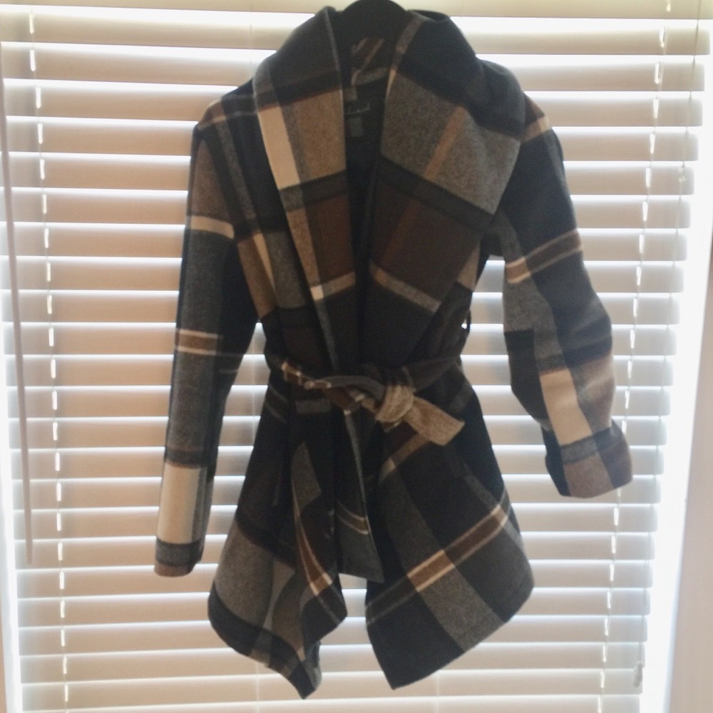 chic wish drape jacket size xs